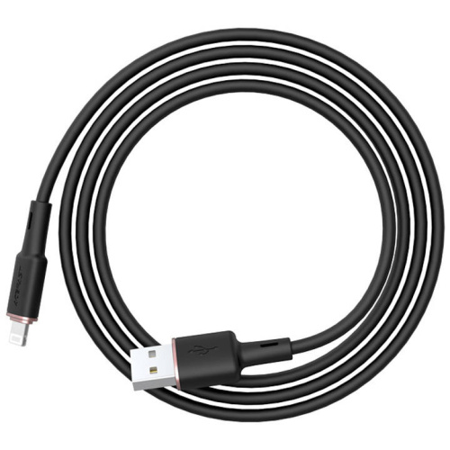 AceFast Distributor - 6974316280682 - ACE71 - Acefast C2-02 cable USB-A / Lightining, MFi, 2.4A, 1.2m (black) - B2B homescreen