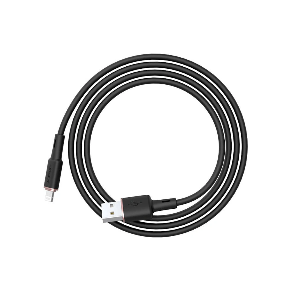 Hurtownia GSM - Kabel Acefast C2-02 USB-A / Lightining, MFi, 2.4A, 1.2m (negru) - ACE71 - {ean13} - Hurt
