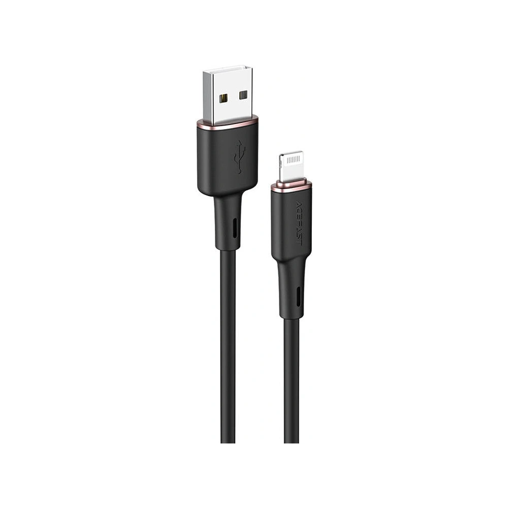 Wholesale Acefast C2-02 cable USB-A / Lightining, MFi, 2.4A, 1.2m (black) - ACE71 - {ean13} - Hurt