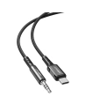Wholesale Acefast C1-08 cable USB-C / mini jack 3,5mm 1.2m (black) - ACE75 - {ean13} - Hurt