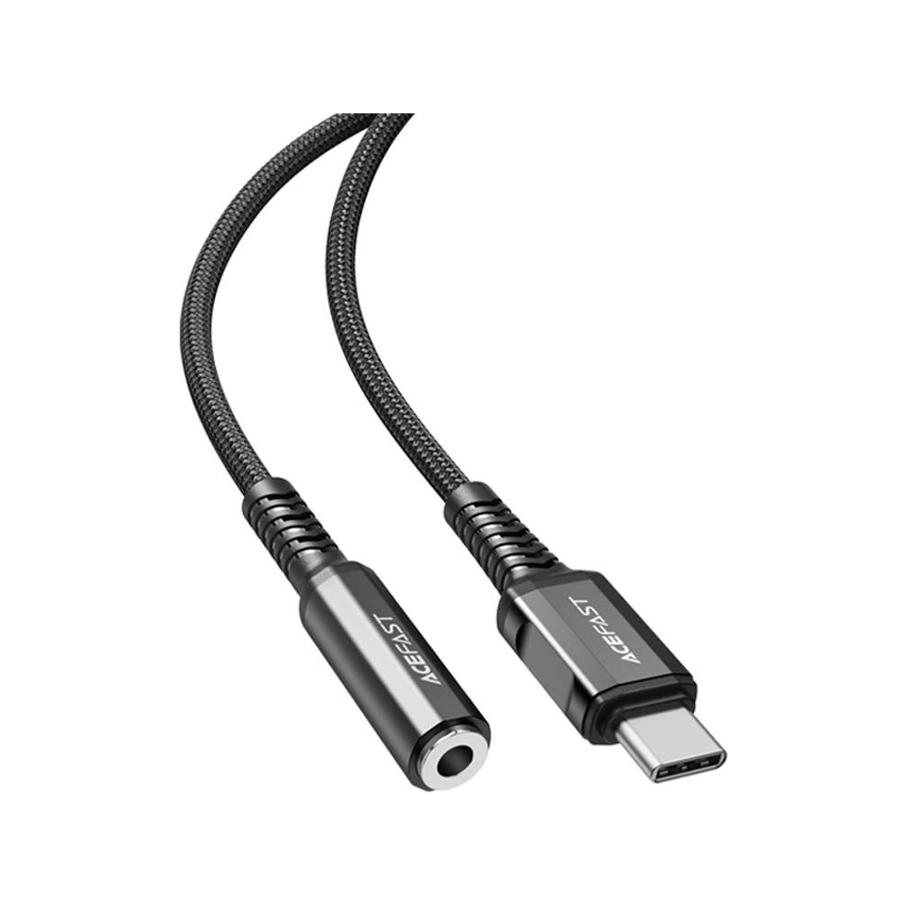 Hurtownia GSM - Adaptér Acefast C1-07 USB-C / mini jack 3,5mm 18cm (černý) - ACE77 - {ean13} - Hurt