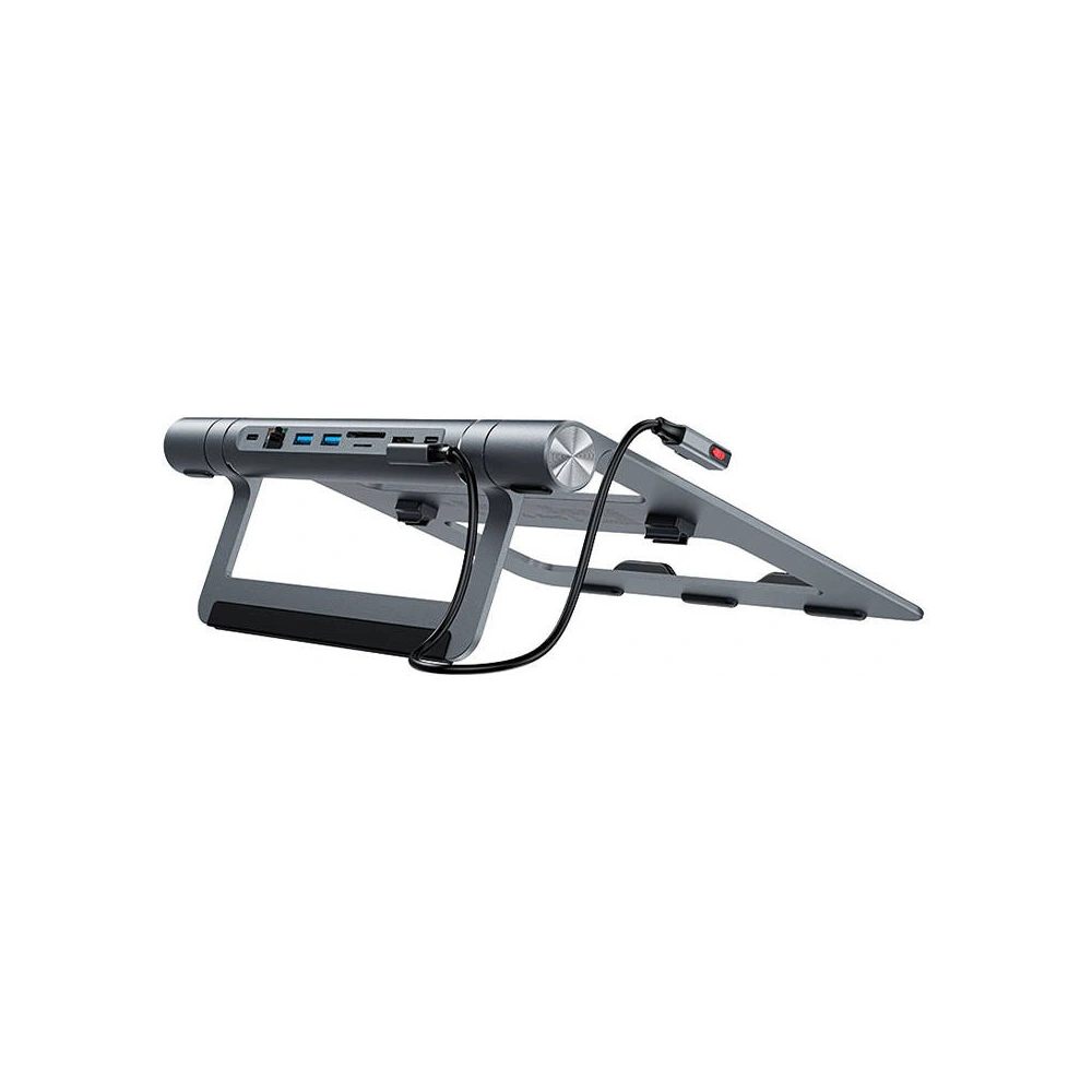 Hurtownia GSM - Multifunkční stojan pod laptop Acefast E5 Plus USB-C / 2xUSB-A, USB-C PD 100W, SD/TF, HDMI, RJ45 (černý) - ACE84 - {ean13} - Hurt