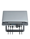 Wholesale Acefast E5 Plus USB-C / 2xUSB-A, USB-C PD 100W, SD/TF, HDMI, RJ45 (black) multifunctional laptop stand - ACE84 - {ean13} - Hurt