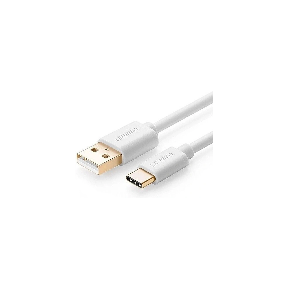 Hurtownia GSM - Pozłacany kabel USB-C UGREEN 0,50m biały - UGR016WHT - {ean13} - Hurt