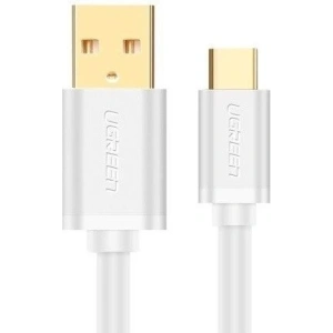 Gold plated USB-C Cable UGREEN 0.5m White