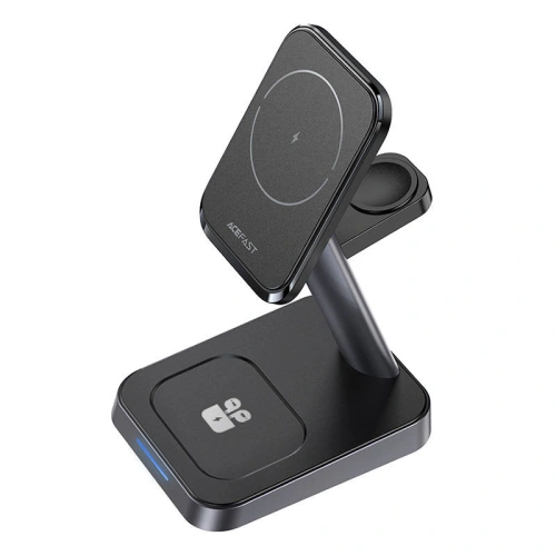 Ładowarka bezprzewodowa Acefast E3 3w1, MagSafe, 7,5W (czarna)