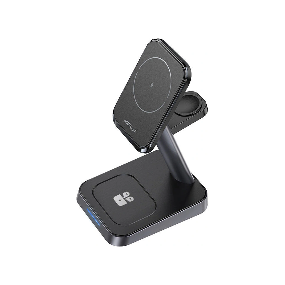 Hurtownia GSM - Încărcător wireless Acefast E3 3w1, MagSafe, 7,5W (negru) - ACE81 - {ean13} - Hurt