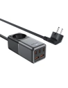 Netzteil / Steckdosenleiste Acefast Z2 2xUSB-A, 3xUSB-C, GaN, 75W (schwarz)