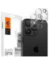 Zesílené sklo na fotoaparát Spigen Optik.tr ez Fit Camera Protector Apple iPhone 14 Pro / 14 Pro Max / 15 Pro / 15 Pro Max Crystal Clear [2 PACK]