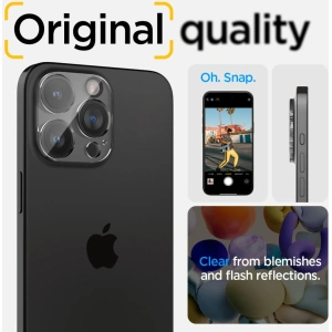 Hurtownia GSM - Sticlă securizată pentru aparat Spigen Optik.tr ez Fit Camera Protector Apple iPhone 14 Pro / 14 Pro Max / 15 Pro / 15 Pro Max Crystal Clear [2 PACK] - SPN3202 - {ean13} - Hurt
