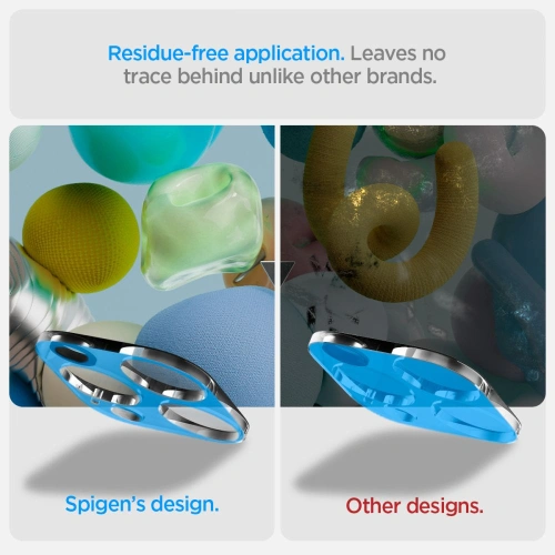 Szkło hartowane na aparat Spigen Optik.tr ez Fit Camera Protector Apple iPhone 14 Pro / 14 Pro Max / 15 Pro / 15 Pro Max Crystal Clear [2 PACK]