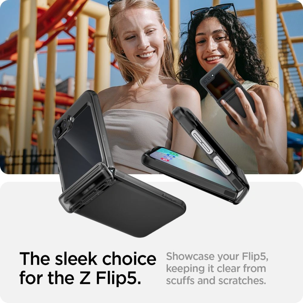 Hurtownia GSM - Etui Spigen Thin Fit Pro Samsung Galaxy Z Flip 5 Gri Înghețat - SPN3203 - {ean13} - Hurt