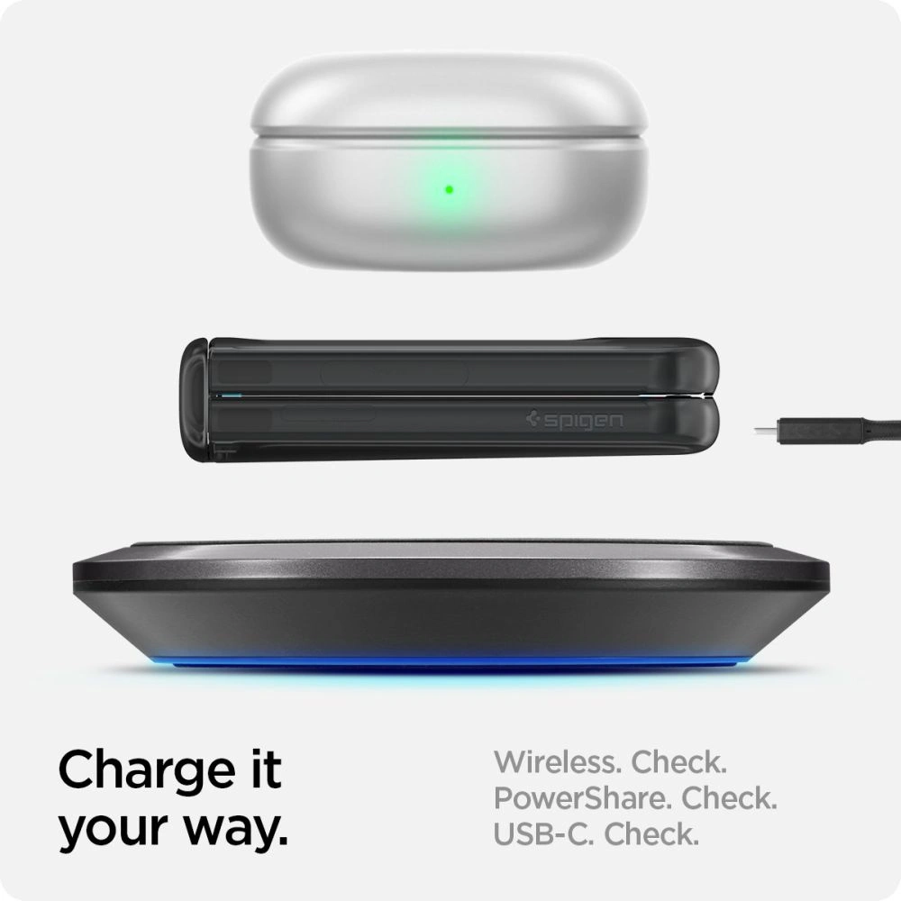 Hurtownia GSM - Etui Spigen Thin Fit Pro Samsung Galaxy Z Flip 5 Gri Înghețat - SPN3203 - {ean13} - Hurt