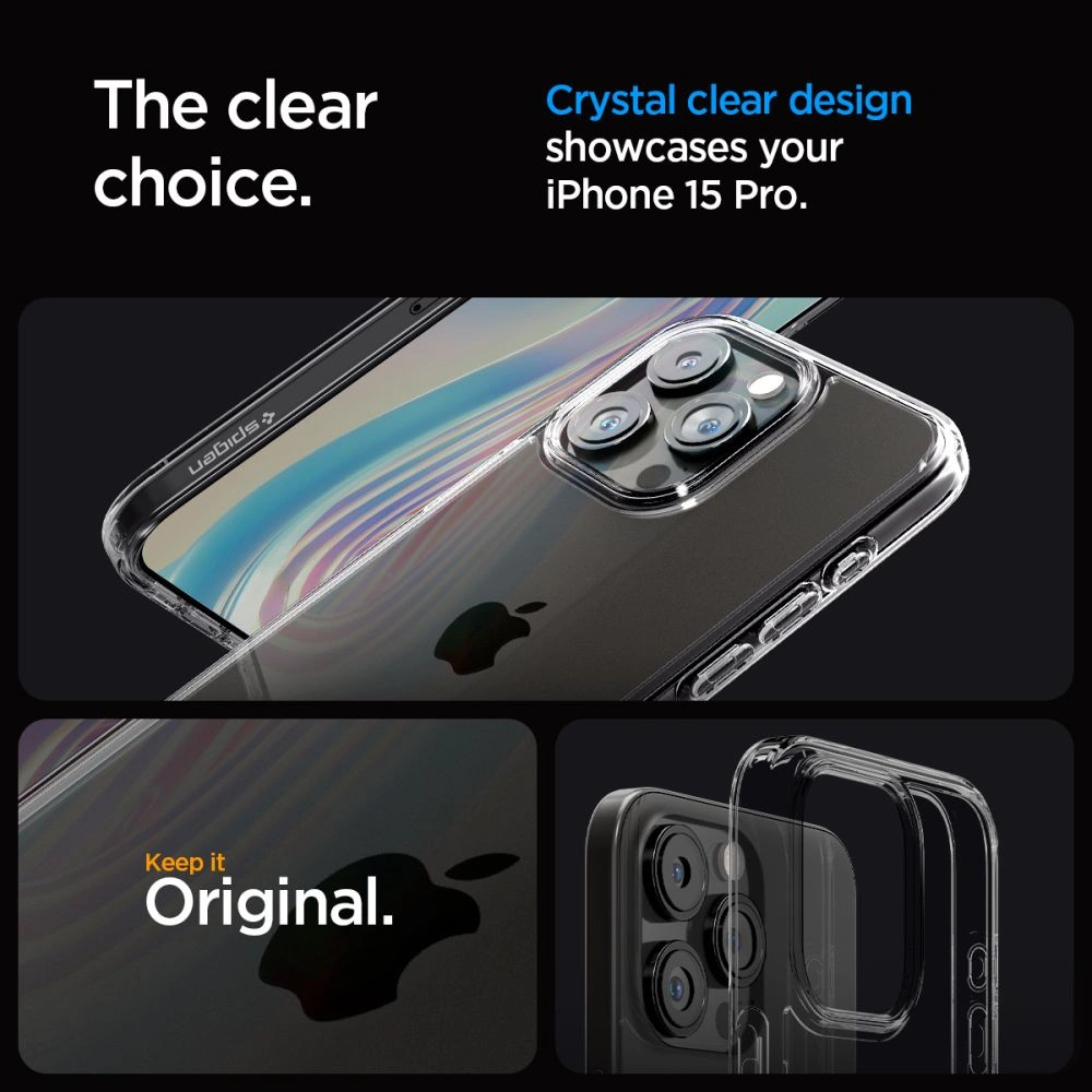 Wholesale Spigen Ultra Hybrid Apple iPhone 15 Pro Space Crystal - SPN3204 - {ean13} - Hurt