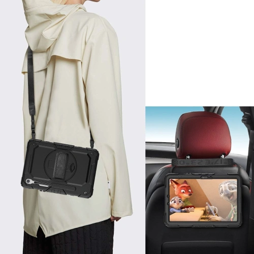 Etui Tech-Protect Solid360 Samsung Galaxy Tab S9 FE Black