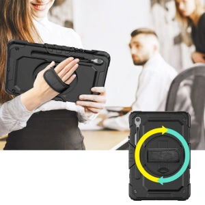 Hurtownia GSM - Etui Tech-Protect Solid360 Samsung Galaxy Tab S9 FE Negru - THP2442 - {ean13} - Hurt