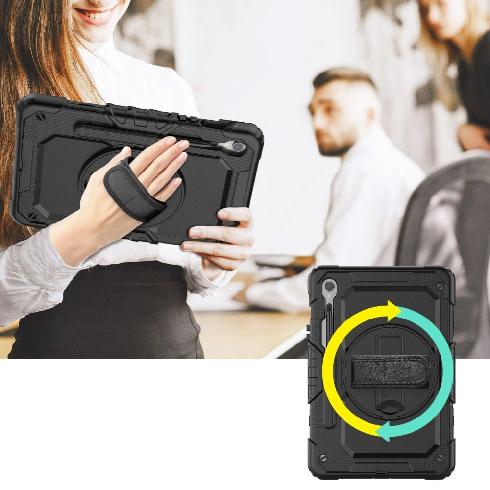 Hurtownia GSM - Etui Tech-Protect Solid360 Samsung Galaxy Tab S9 FE Černá - THP2442 - {ean13} - Hurt
