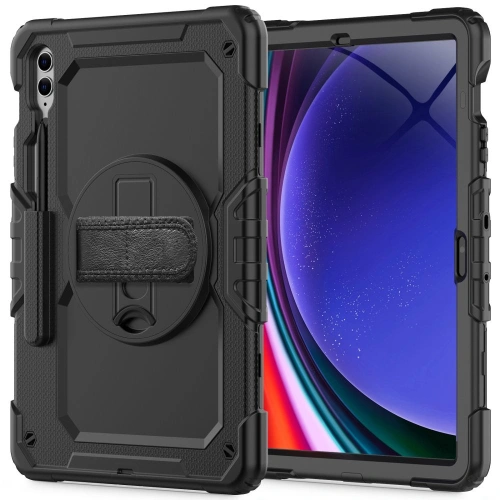 Etui Tech-Protect Solid360 Samsung Galaxy Tab S9 FE+ Plus Black