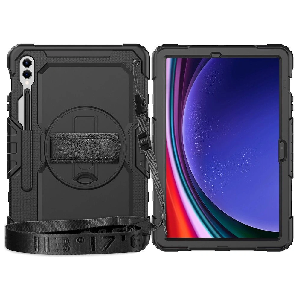 Hurtownia GSM - Etui Tech-Protect Solid360 Samsung Galaxy Tab S9 FE+ Plus Černá - THP2443 - {ean13} - Hurt
