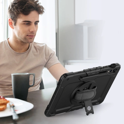 Etui Tech-Protect Solid360 Samsung Galaxy Tab S9 FE+ Plus Black