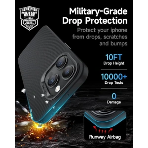 Wholesale Benks MagClap ArmorPro Kevlar Case 600D Apple iPhone 15 Pro Max - BKS233 - {ean13} - Hurt