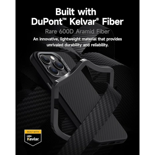 Etui Benks MagClap ArmorPro Kevlar Case 600D Apple iPhone 15 Pro Max