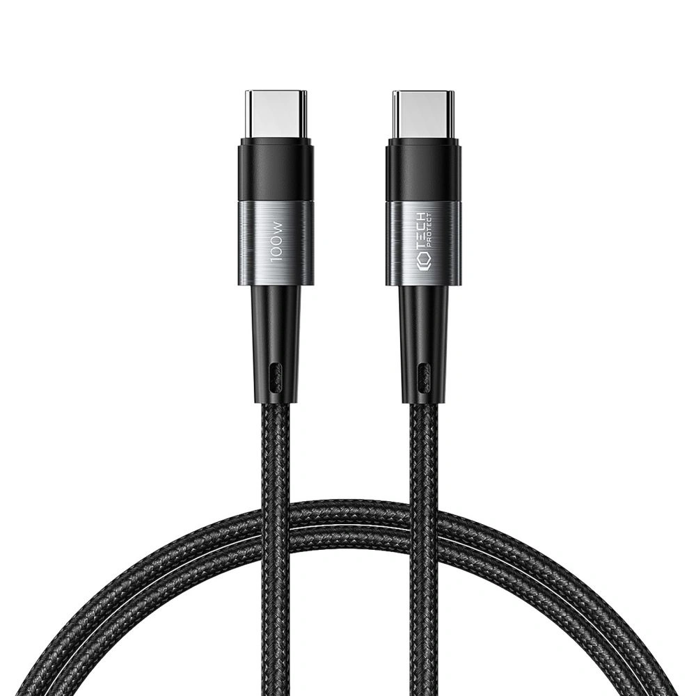 Hurtownia GSM - Kábel Tech-Protect Ultraboost USB-C, PD, 100W, 5A, 100cm Szürke - THP2445 - {ean13} - Hurt