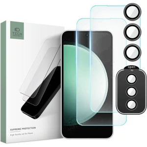 Wholesale Tech-Protect Supreme Set Samsung Galaxy S23 FE Clear [2+1 PACK] - THP2446 - {ean13} - Hurt
