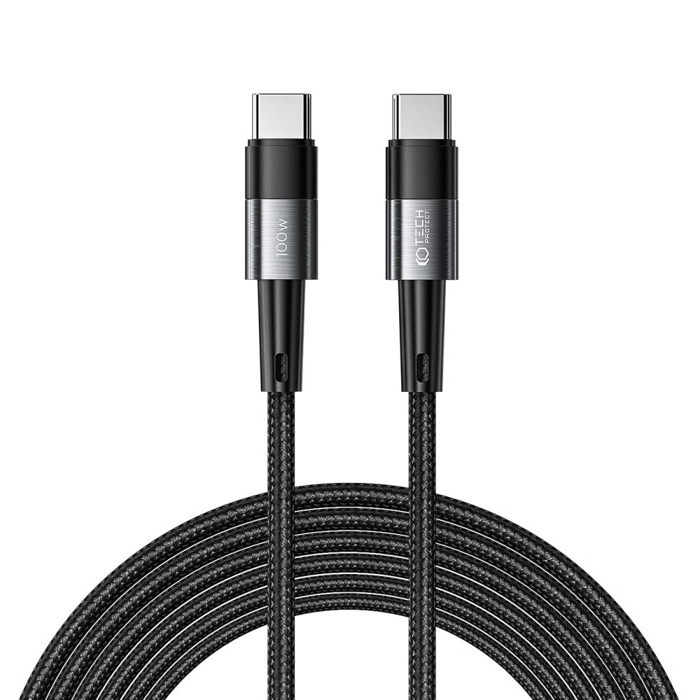 Hurtownia GSM - Kábel Tech-Protect Ultraboost USB-C, PD, 100W, 5A, 300cm Szürke - THP2447 - {ean13} - Hurt