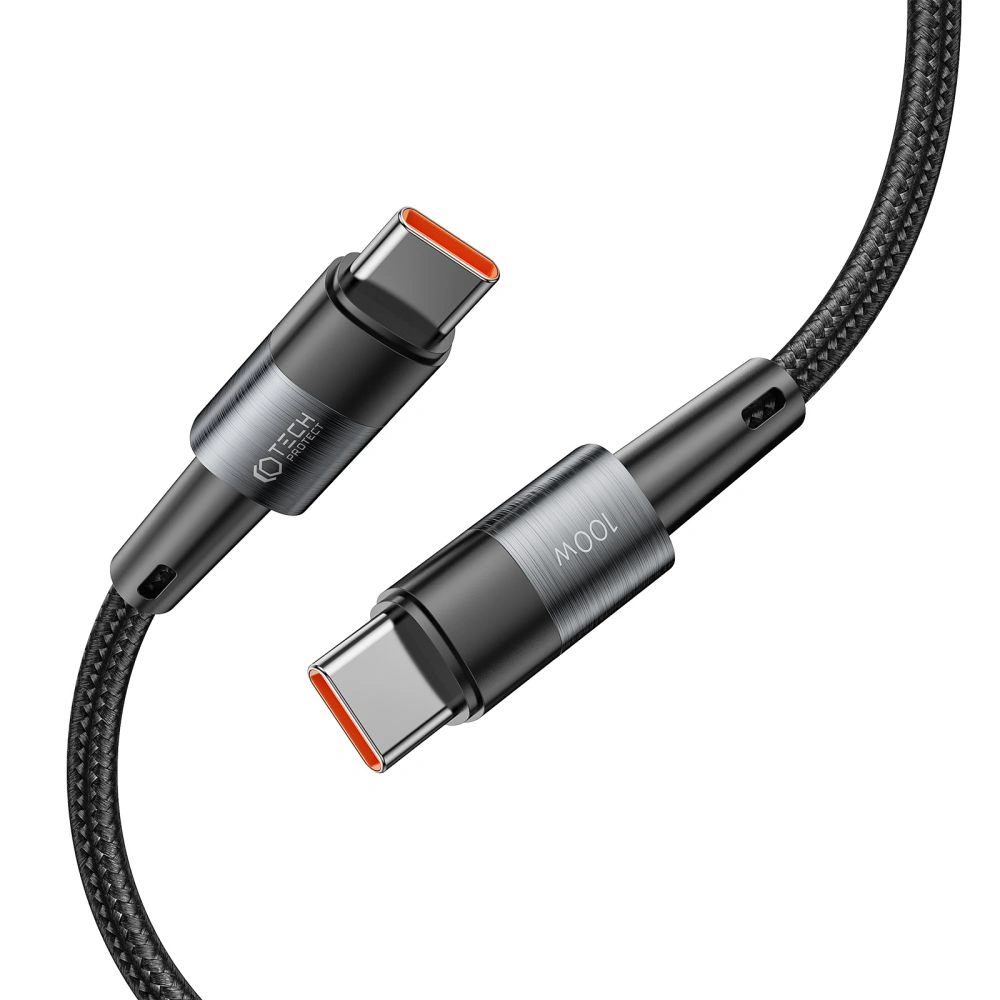 Hurtownia GSM - Kábel Tech-Protect Ultraboost USB-C, PD, 100W, 5A, 300cm Szürke - THP2447 - {ean13} - Hurt