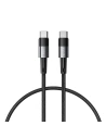 Kábel Tech-Protect Ultraboost USB-C, PD, 100W, 5A, 25cm Szürke