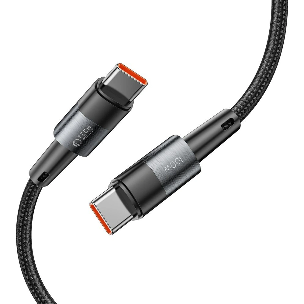 Hurtownia GSM - Kabel Tech-Protect Ultraboost USB-C, PD, 100W, 5A, 25cm Grau - THP2448 - {ean13} - Hurt
