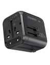 Wholesale Choetech PD5008 travel charger 3xUSB-A, 1xUSB-C, GaN, 30W, US/EU/UK/AU (black) - CHT192 - {ean13} - Hurt