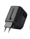 Wholesale Choetech PD5008 travel charger 3xUSB-A, 1xUSB-C, GaN, 30W, US/EU/UK/AU (black) - CHT192 - {ean13} - Hurt