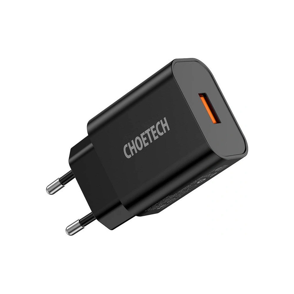 Hurtownia GSM - Töltő Choetech Q5003 QC 3.0, 18W (fekete) - CHT194 - {ean13} - Hurt
