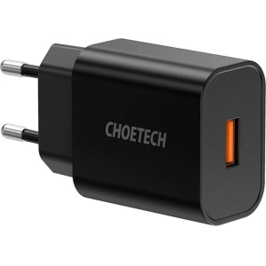 Hurtownia GSM - Nabíječka Choetech Q5003 QC 3.0, 18W (černá) - CHT194 - {ean13} - Hurt