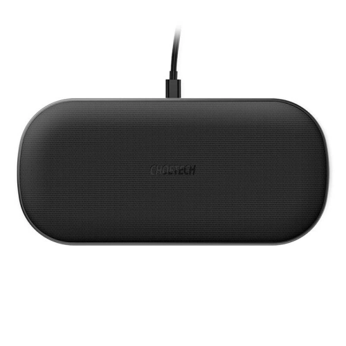 Podwójna ładowarka bezprzewodowa Choetech T535 10W (biała)