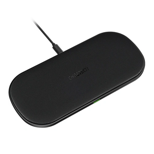 Podwójna ładowarka bezprzewodowa Choetech T535 10W (biała)