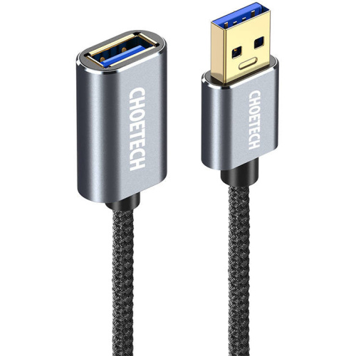 Choetech Distributor - 6971824972634 - CHT198 - Choetech XAA001 USB-A 3.0 extension cable 2m (black) - B2B homescreen