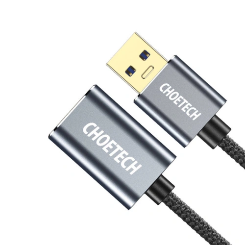 Kabel przedłużka Choetech XAA001 USB-A 3.0 2m (czarny)