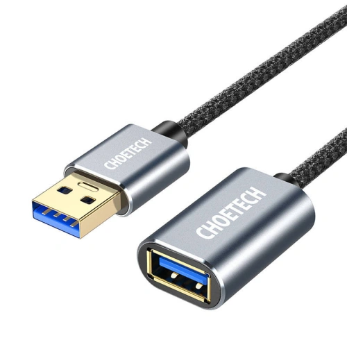 Kabel przedłużka Choetech XAA001 USB-A 3.0 2m (czarny)