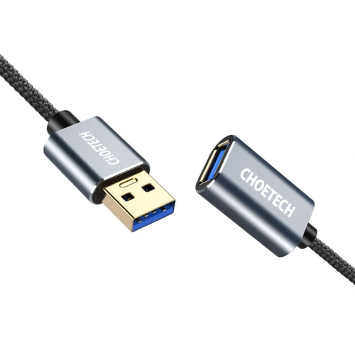 Kabel przedłużka Choetech XAA001 USB-A 3.0 2m (czarny)