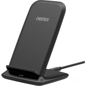 Hurtownia GSM - Induktive Ladegerät mit Basis Choetech T555-F 15W (schwarz) - CHT200 - {ean13} - Hurt