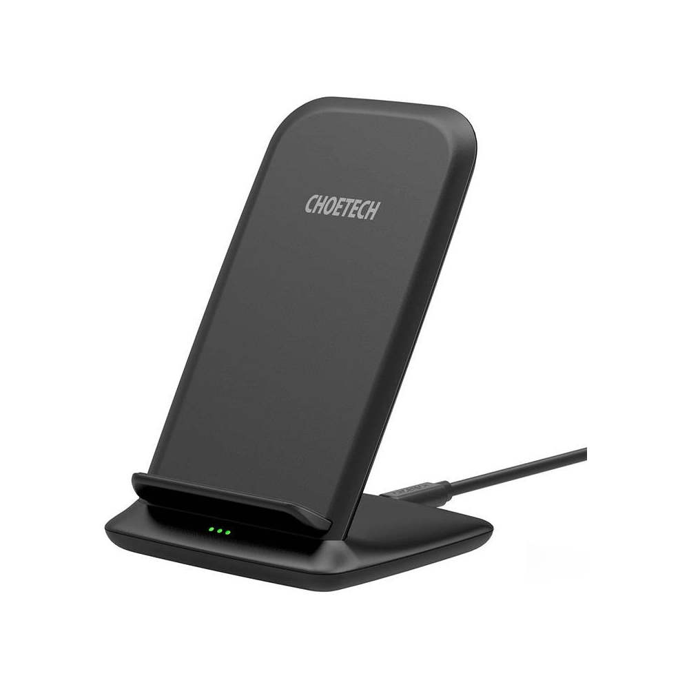 Hurtownia GSM - Indukční nabíječka s podstavcem Choetech T555-F 15W (černá) - CHT200 - {ean13} - Hurt