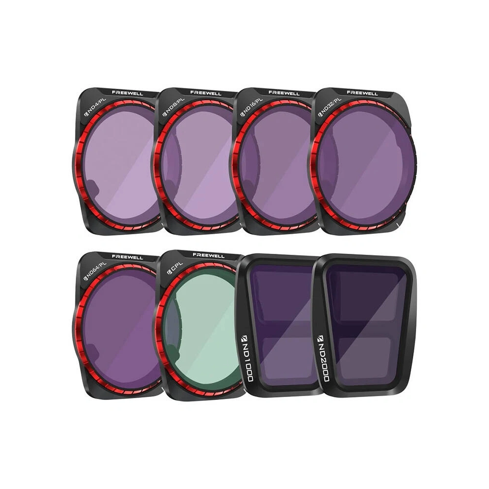 Hurtownia GSM - Set von 8 Filtern Freewell All Day DJI Air 3 - FRW112 - {ean13} - Hurt