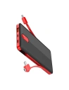 Powerbank LDNIO PL2014 20000mAh + cablu 3w1 USB-C, micro USB, Lightning (negru)