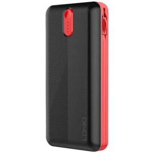 Wholesale LDNIO PL2014 20000mAh powerbank + 3-in-1 USB-C, micro USB, Lightning cable (black) - LDN467 - {ean13} - Hurt