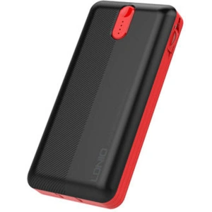 Powerbank LDNIO PL2014 20000mAh + kabel 3w1 USB-C, micro USB, Lightning (černý)