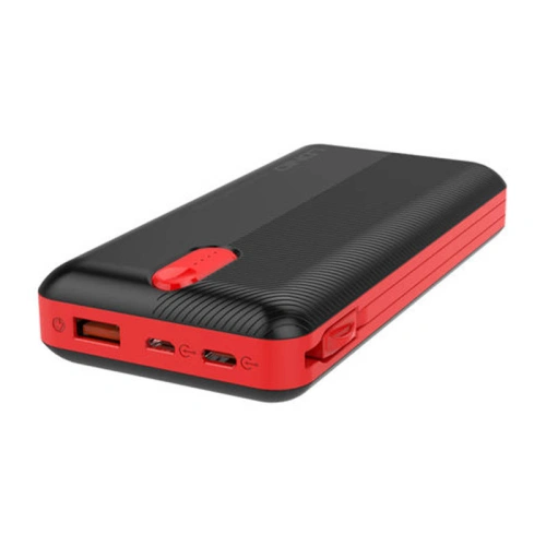 Powerbank LDNIO PL2014 20000mAh + kabel 3w1 USB-C, micro USB, Lightning (czarny)