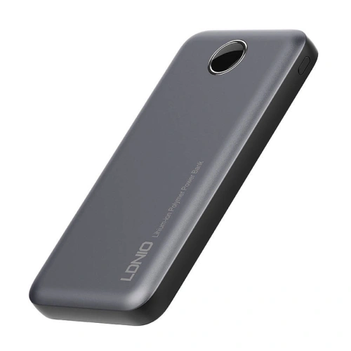 Powerbank LDNIO PQ10 2xUSB-A, 22.5W, 10000mAh (szary)